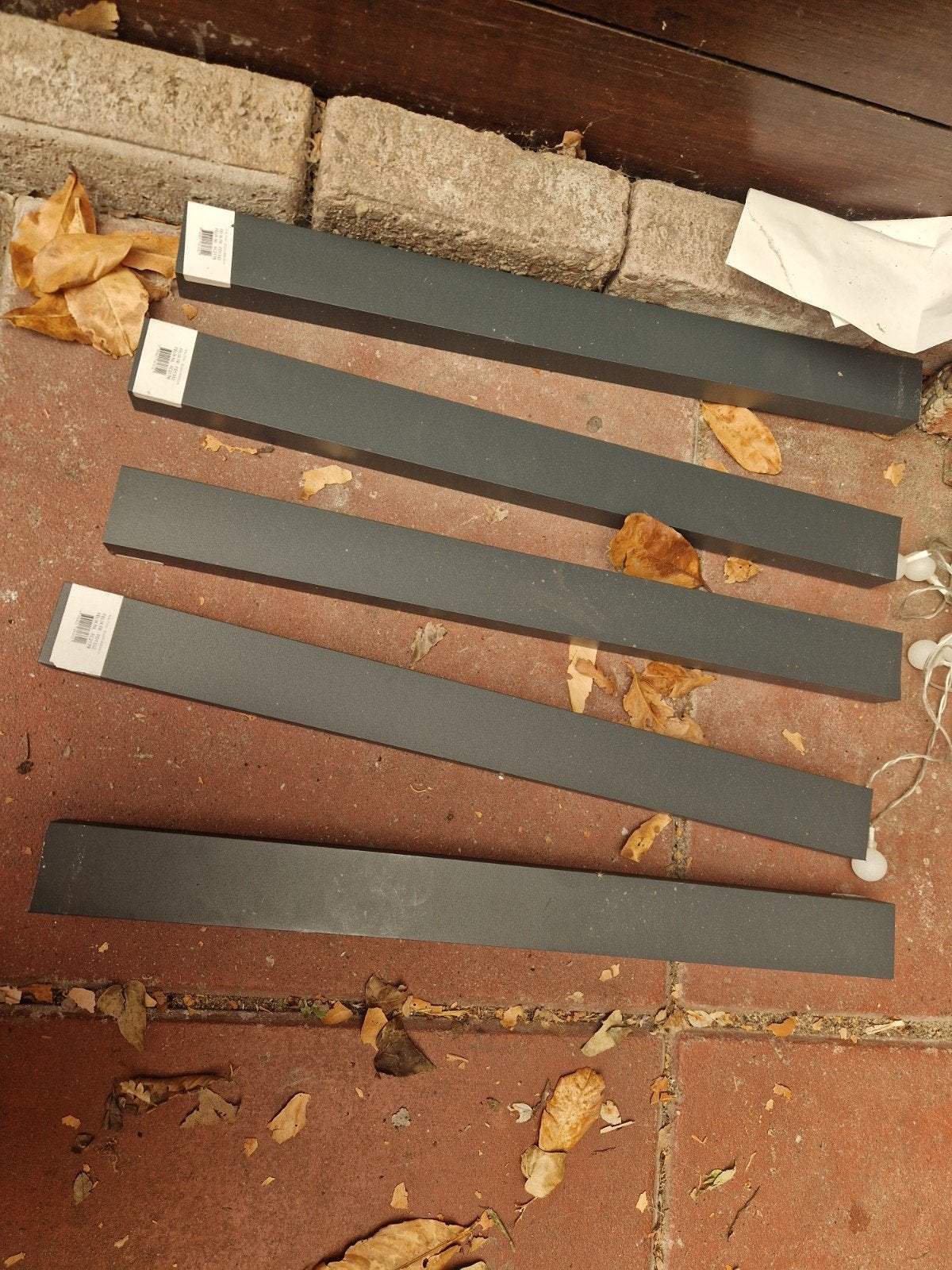 Aluminium palen/balken RAL7016 - 40 cm lang, Ophalen, Aluminium