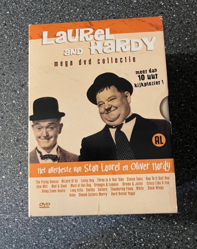 Laurel & Hardy Collectie 6-DVD Box, Alle leeftijden, Ophalen of Verzenden, Zo goed als nieuw, Komedie