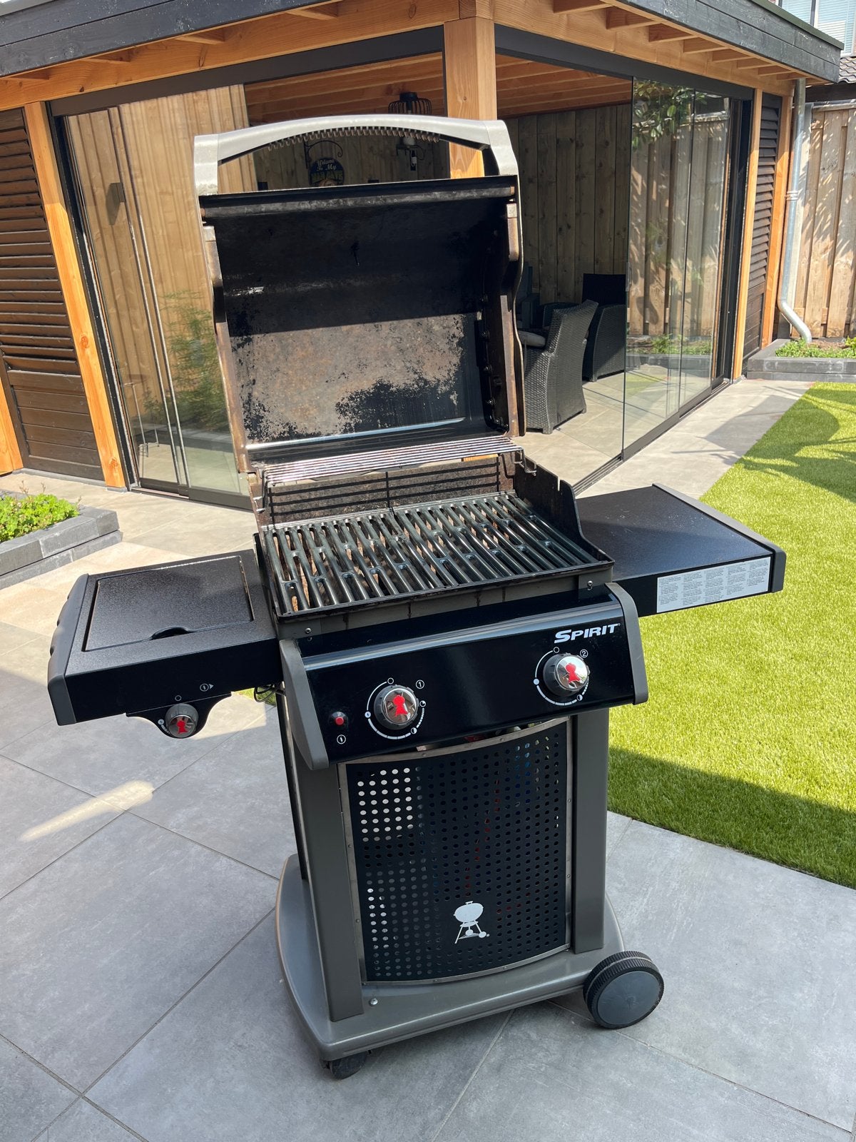 Weber Spirit gasbarbecue, Tuin en Terras, Ophalen, Gebruikt