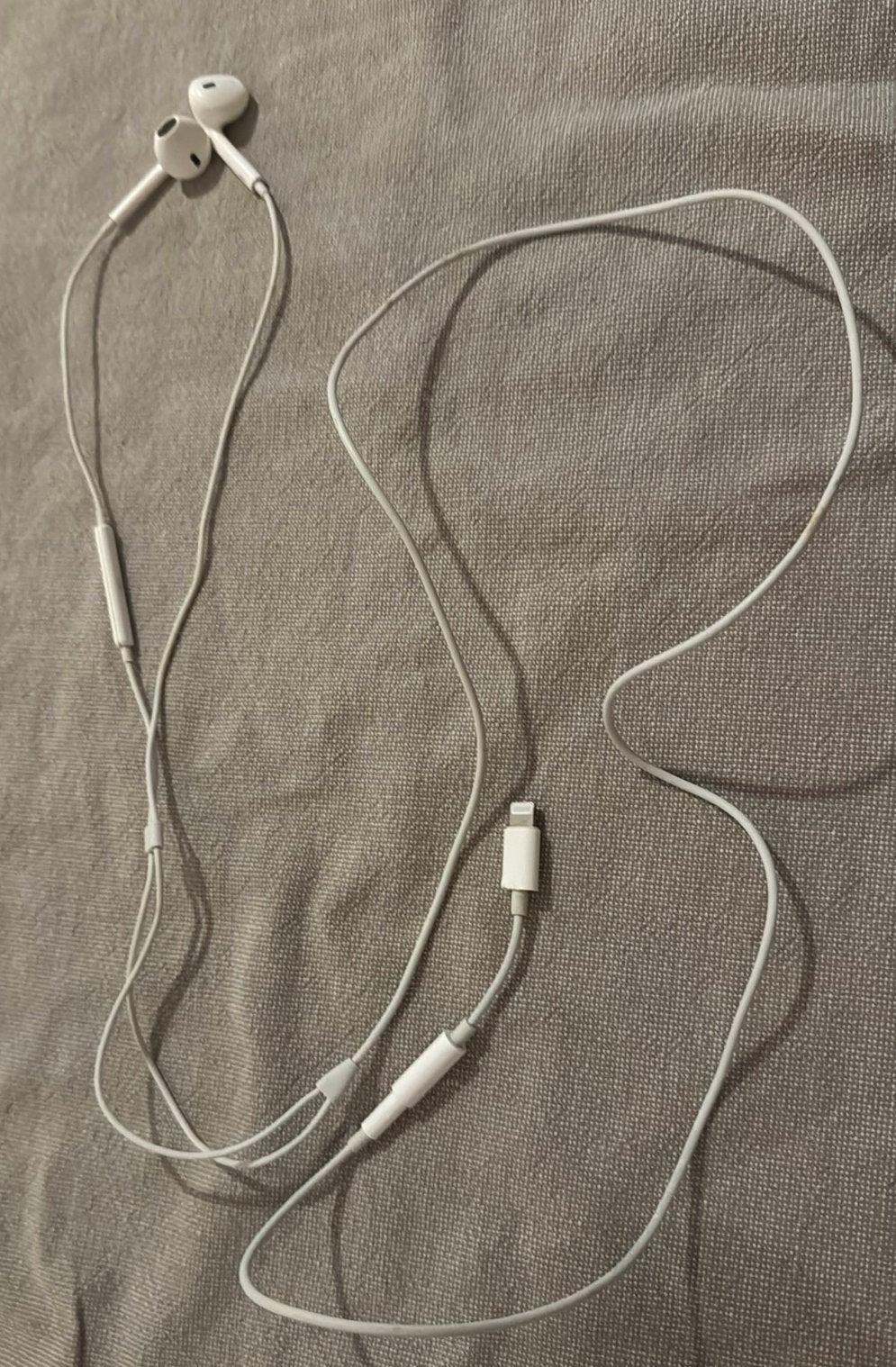 2x Apple Earpods lightning, In-ear, Gebruikt, Microfoon, Ophalen of Verzenden
