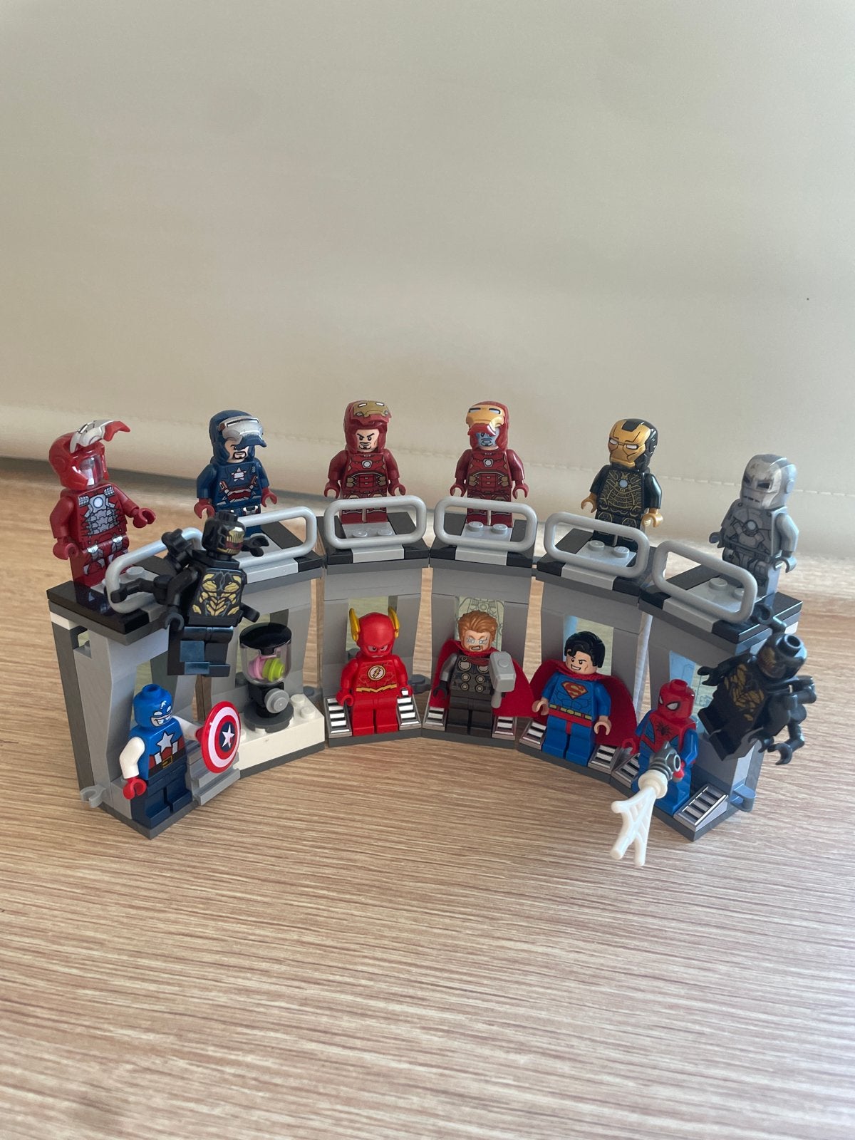 Marvel Iron Man set met extra minifiguren, Ophalen, Gebruikt, Overige merken