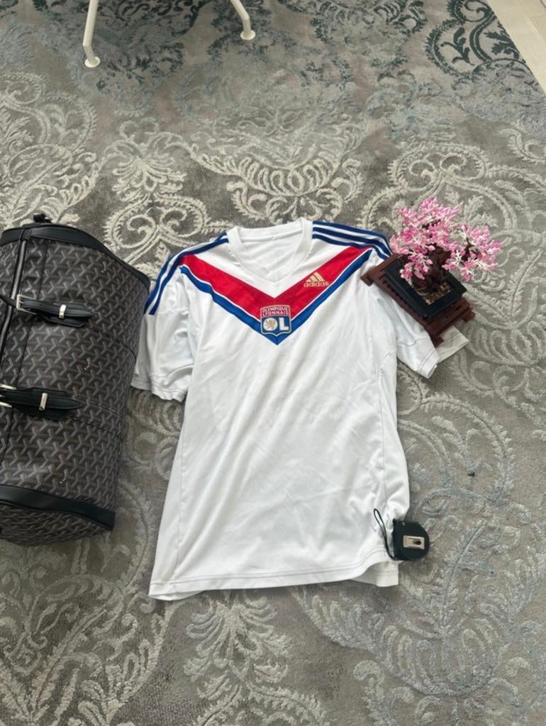 Olymicos Lyon tenue zacht prijsje weg, Wit, Overige maten, Ophalen of Verzenden, Voetbal