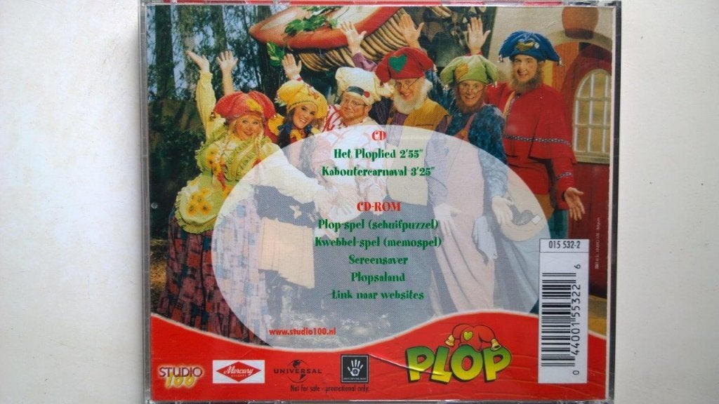 Kabouter Plop - Plop, 6 tot 9 jaar, Ophalen of Verzenden, Zo goed als nieuw, Muziek