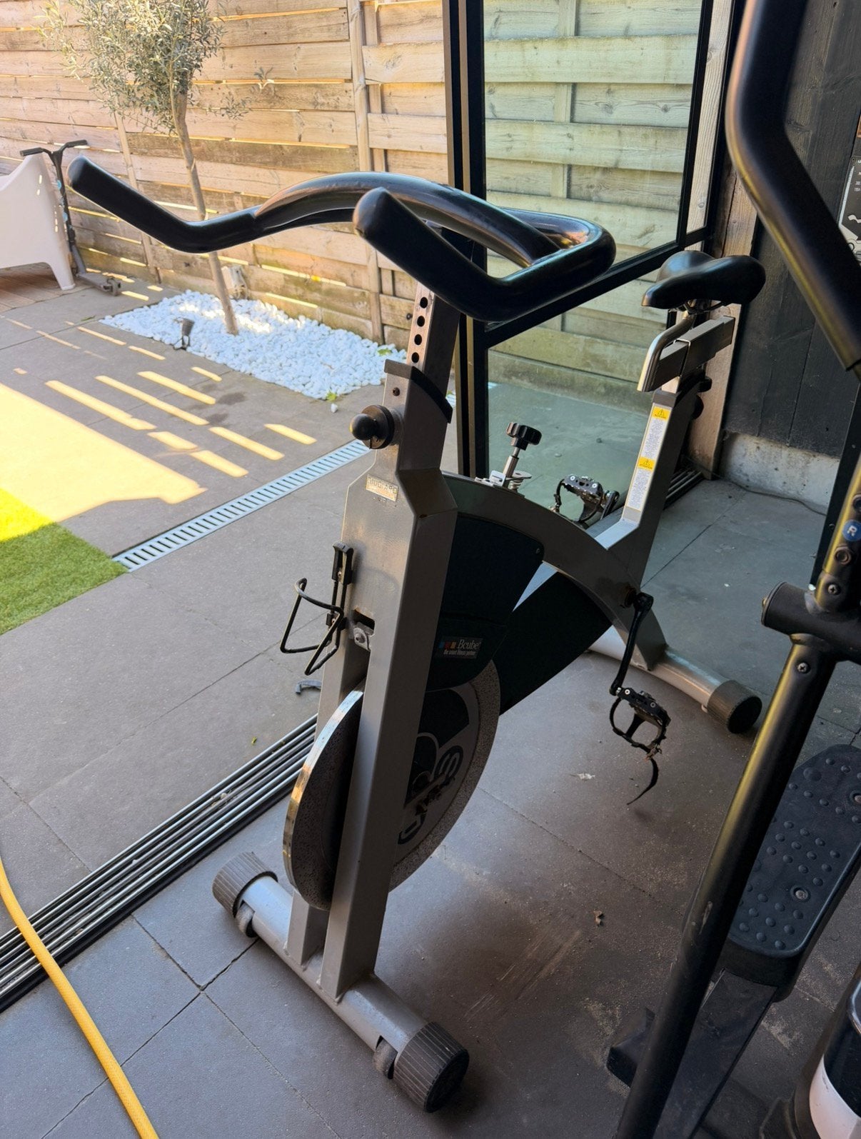 Spinning fiets / hometrainer, Ophalen, Gebruikt, Spinningfiets, Metaal