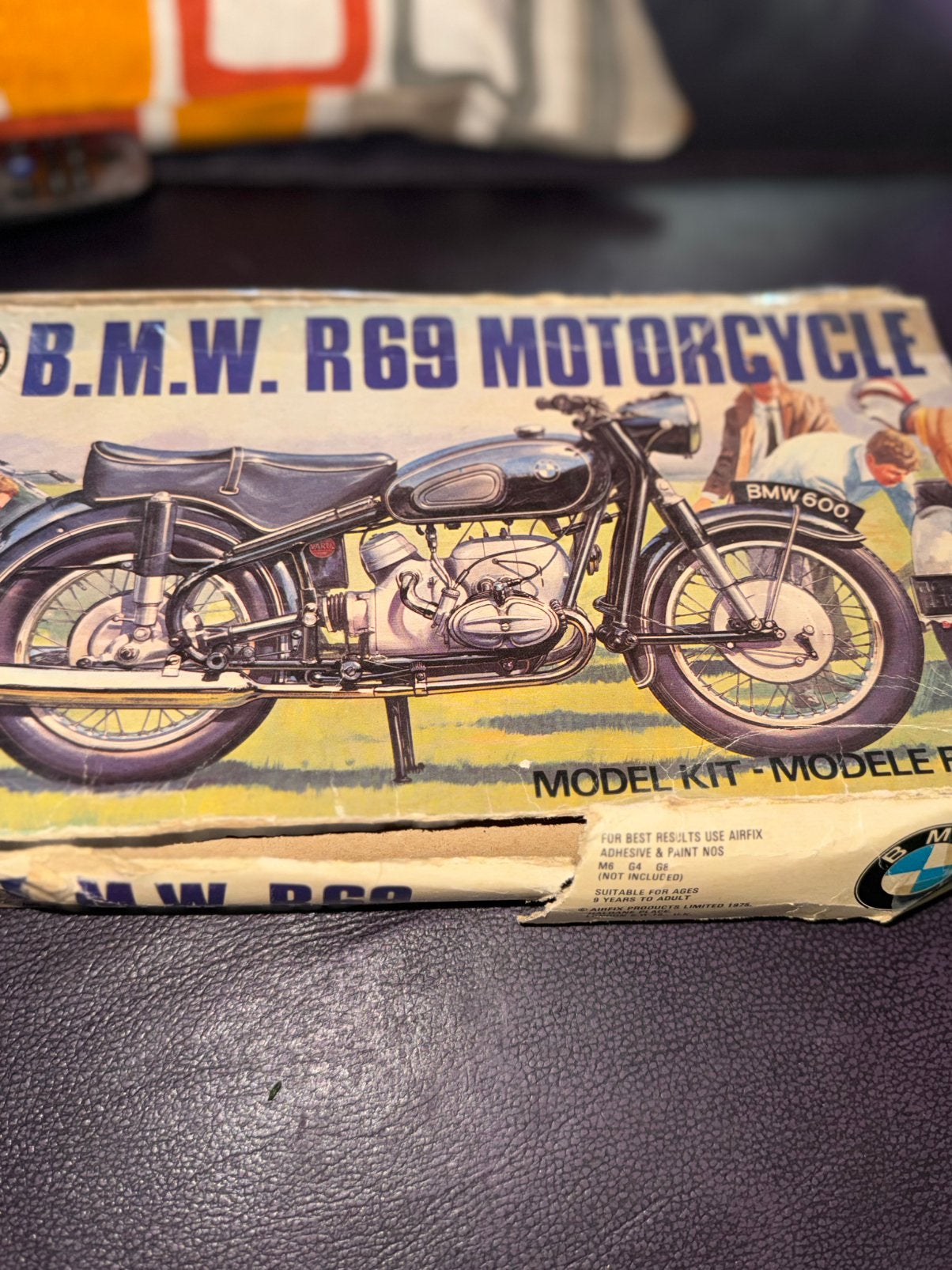 Vintage airfix bouwpakket B.M.W R69 nog dicht geseald, Ophalen of Verzenden, Zo goed als nieuw, Auto, Airfix