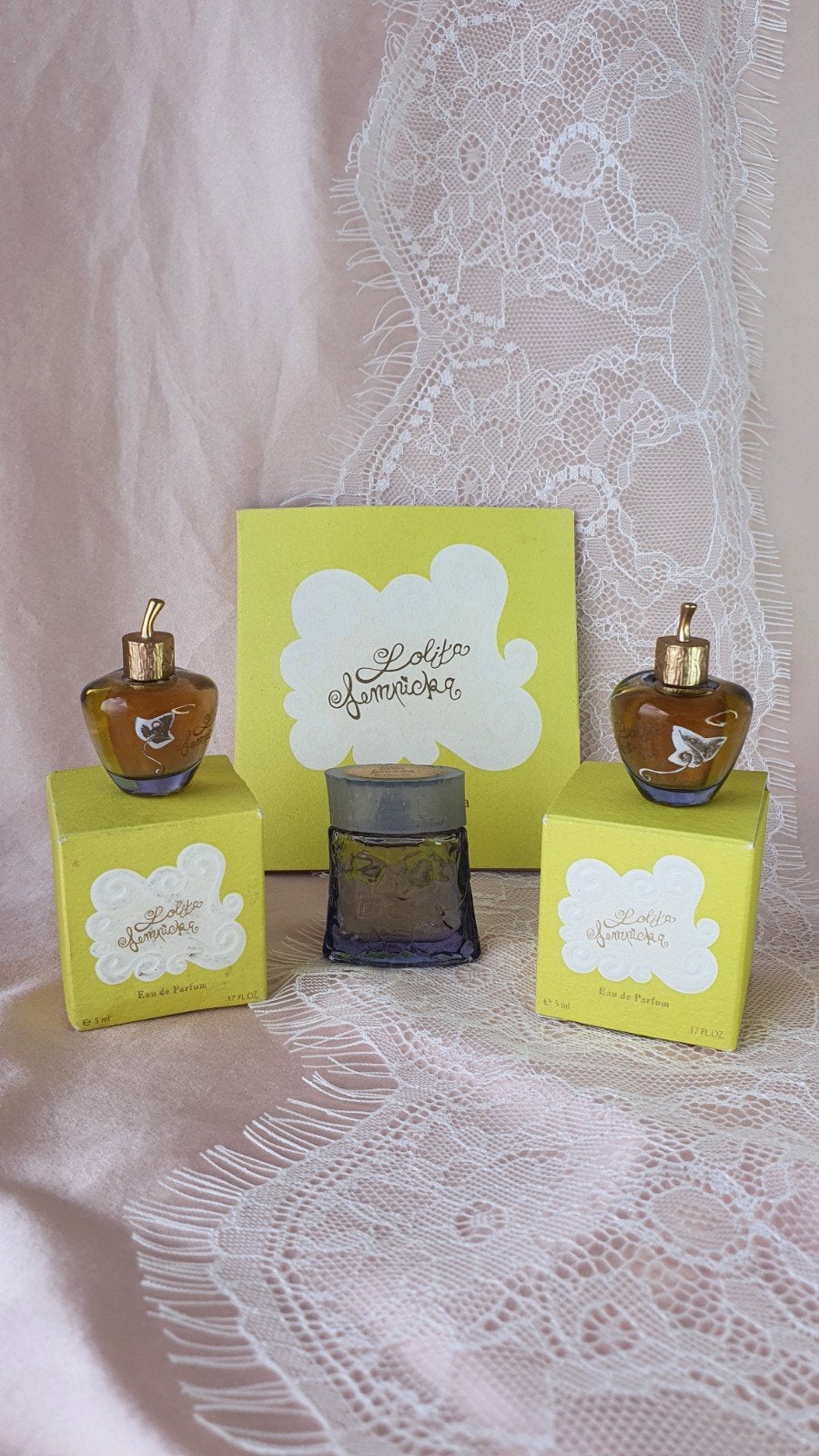 Lolita Lempicka 2  5 ml Au Masculin 5 ml zeer zeldzaam, Ophalen of Verzenden, Zo goed als nieuw, Miniatuur