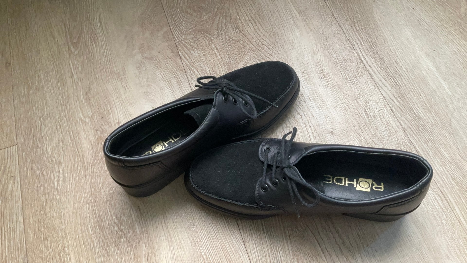 Rohde dames veter schoenen maat 4.5, Schoenen met lage hakken, Zwart, Ophalen of Verzenden, Zo goed als nieuw