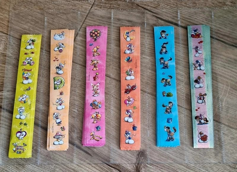 Diddl Stickerreepjes, Ophalen of Verzenden, Diddl, Zo goed als nieuw, Papier, Kaart of Schrift