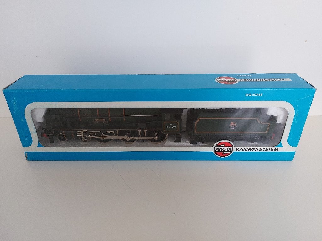 Airfix 54121-3 Royal Scot 46100 BR Livery 4-6-0 (OO/HO)+OVP, Overige merken, Ophalen of Verzenden, Zo goed als nieuw, Analoog