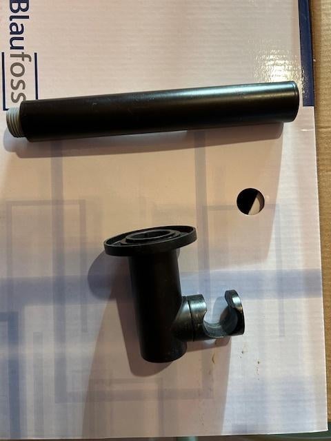 Blaufoss Apollo Thermostatische badmeng kraan, Ophalen, Zo goed als nieuw, Chroom, Kraan