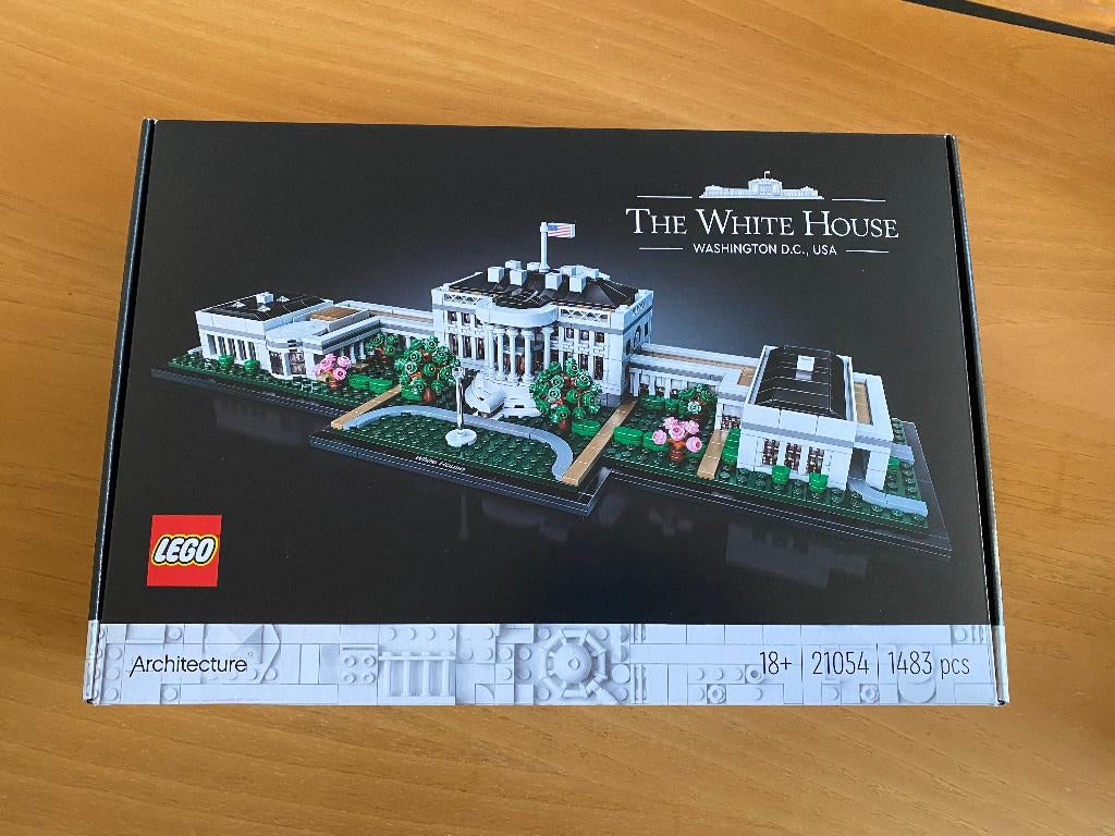 Lego 21054 Washington White House Witte Huis, Kinderen en Baby's, Speelgoed | Duplo en Lego, Nieuw, Lego, Complete set, Ophalen