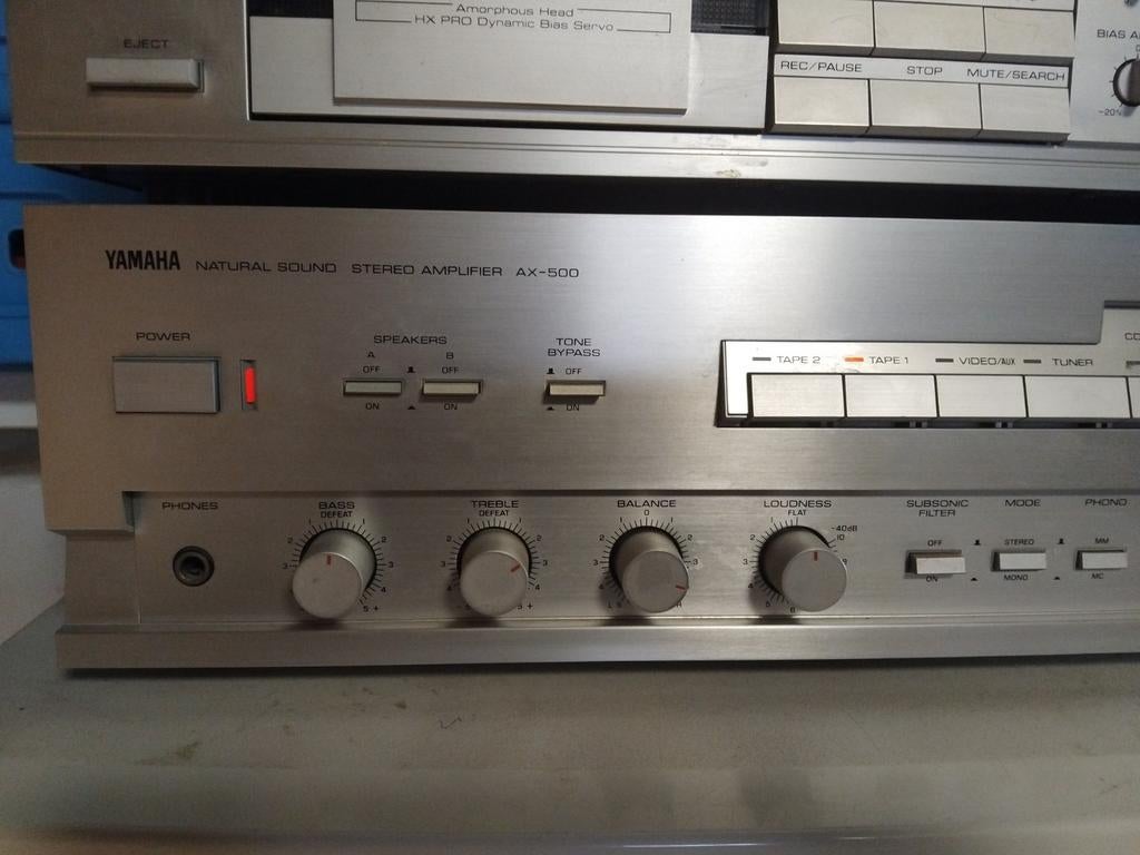 Yamaha Natural Sound Stereo Versterker AX-500, Ophalen of Verzenden