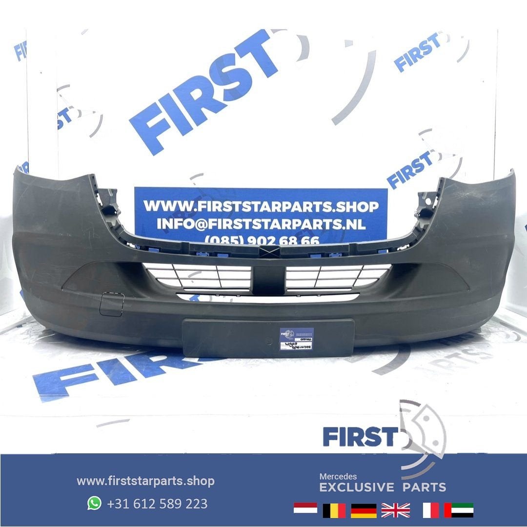 W907 SPRINTER VOORBUMPER ORIGINEEL MERCEDES BUMPER A90788027, Gebruikt, -, Voor, Ophalen of Verzenden