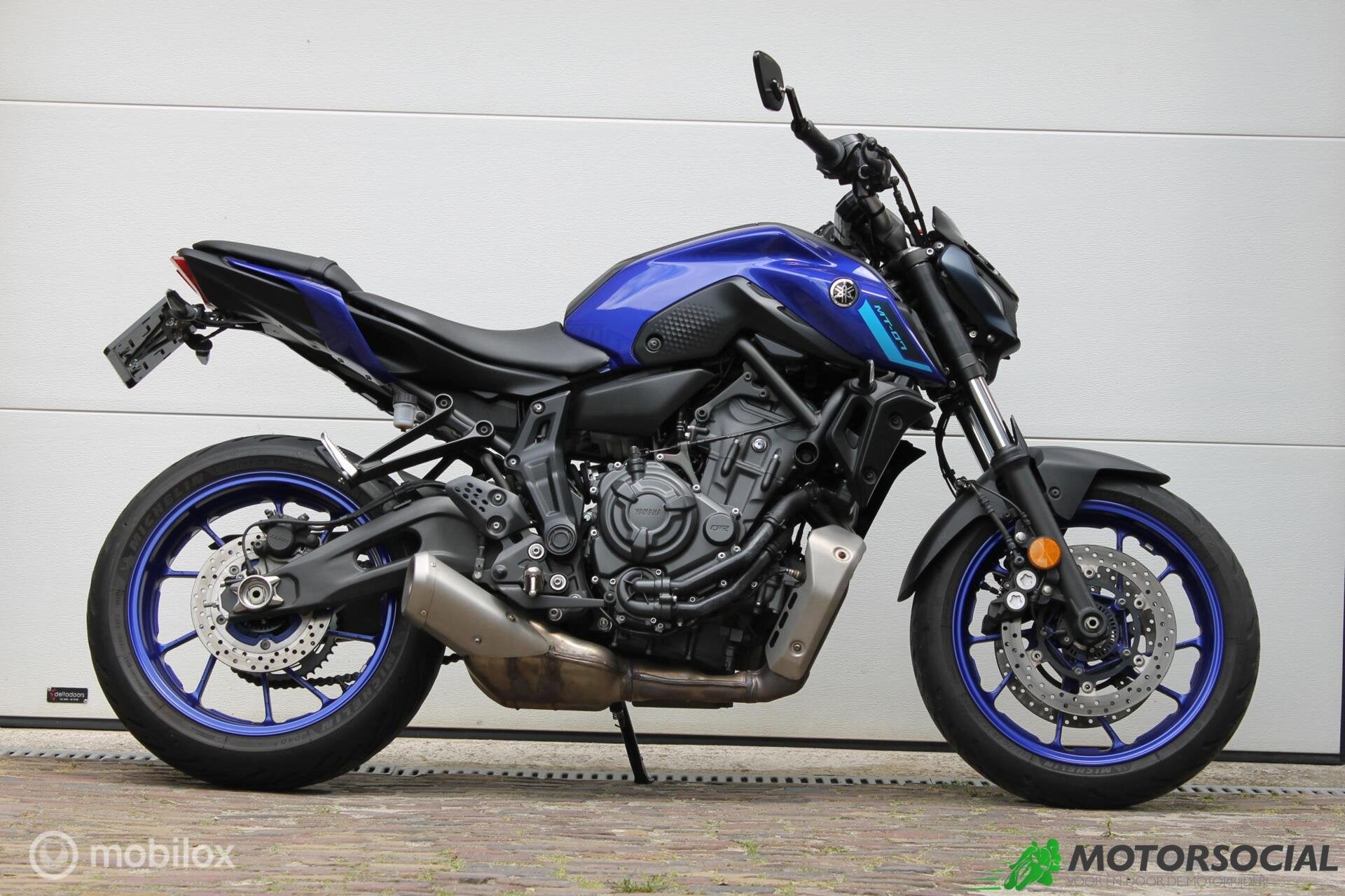 Yamaha MT-07 ABS 2022 met 13265km ook geschikt voor A2!, Bedrijf, Onbekend, Meer dan 35 kW, Toermotor
