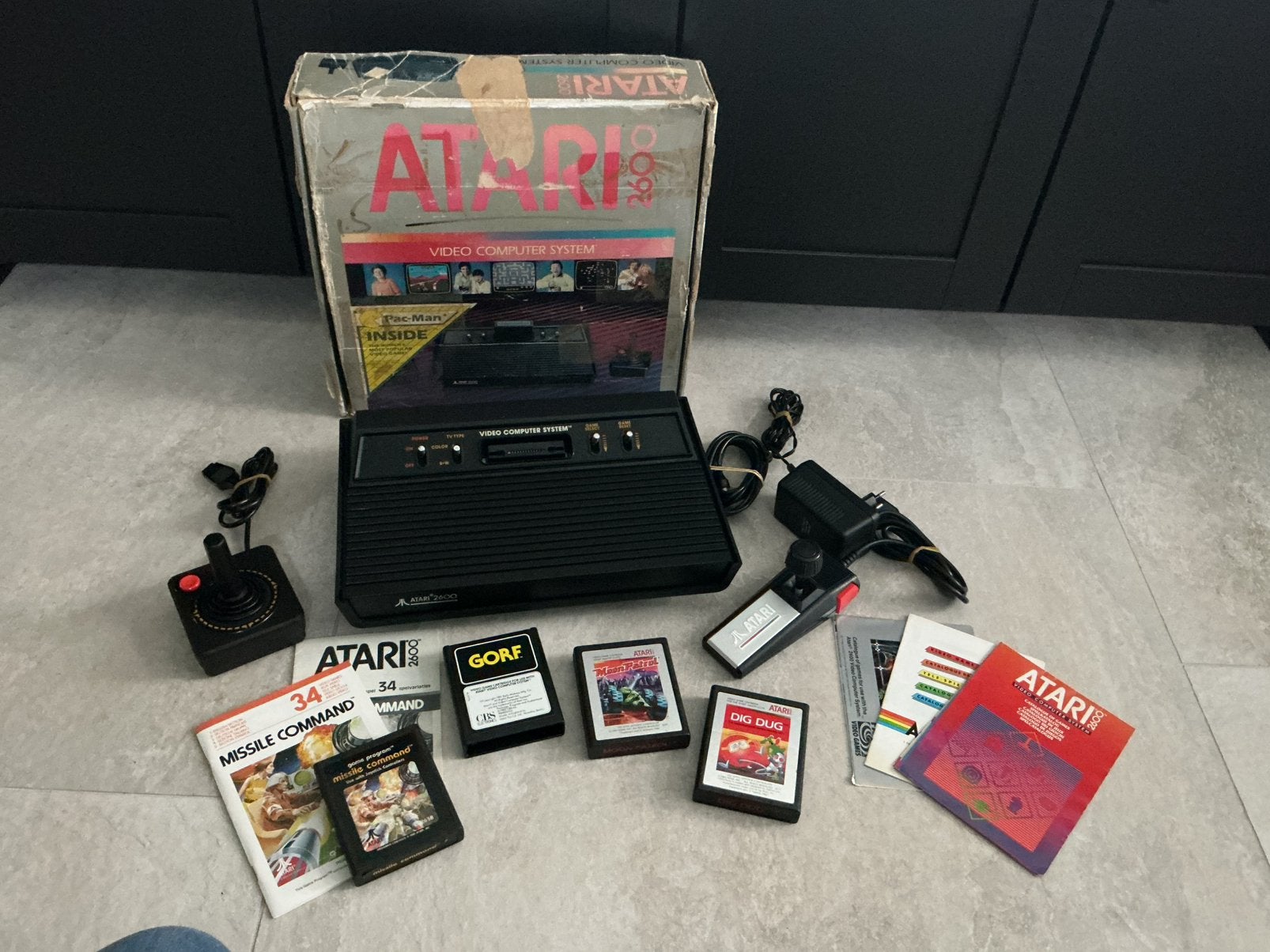Atari 2600 Darth vader met spellen, Met games, Gebruikt, Met 2 controllers, Ophalen of Verzenden