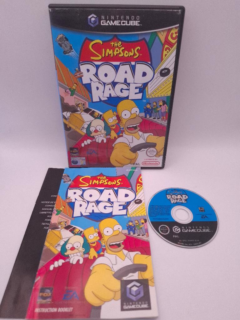 the simpsons road rage gamecube, Spelcomputers en Games, Racen en Vliegen, 2 spelers, Ophalen of Verzenden, Zo goed als nieuw