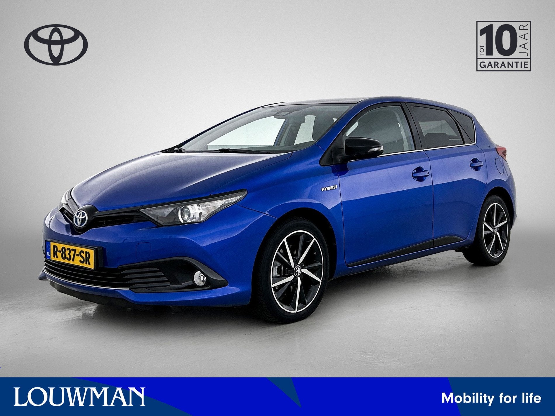 Toyota Auris 1.8 Hybrid Dynamic | Navigatie | Cruise Control, Auto's, Toyota, 12 maanden, Gebruikt, 4 cilinders, Blauw