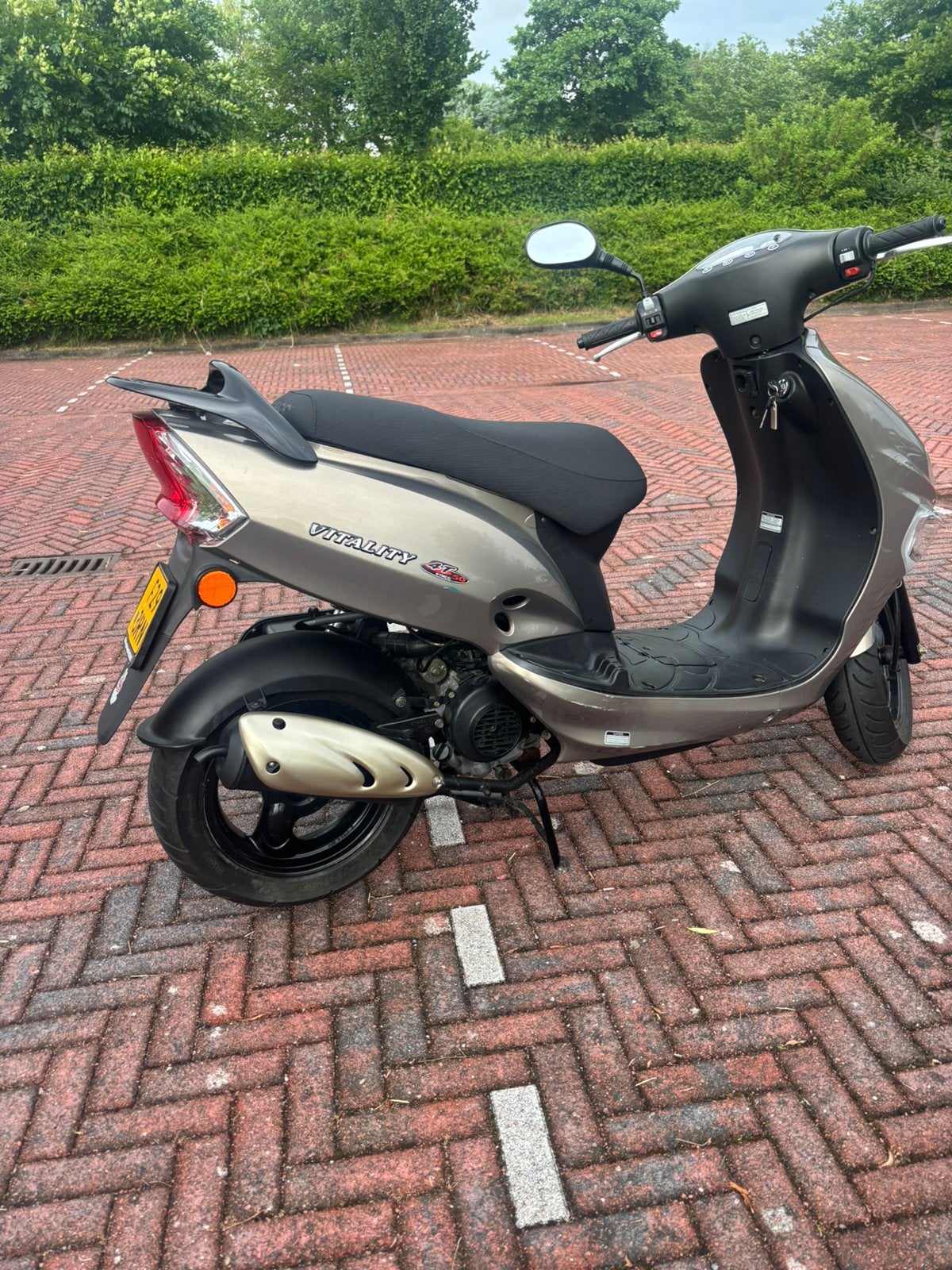 Kymco vitality 50 4-takt, Ophalen, Overige modellen, Maximaal 45 km/u, Zo goed als nieuw