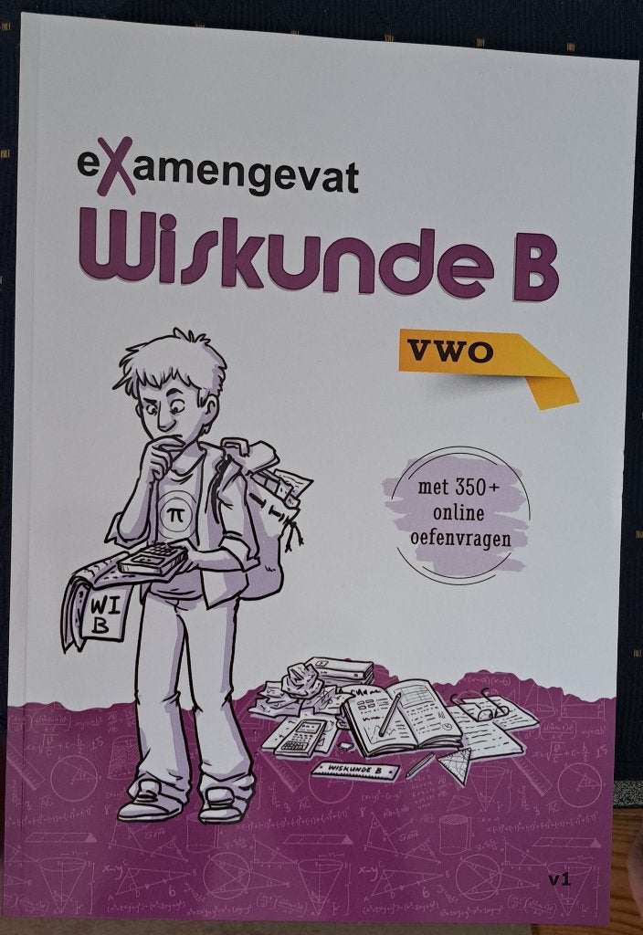Examengevat Wiskunde B - VWO (2022), Boeken, VWO, Examengevat, Nieuw, Ophalen of Verzenden
