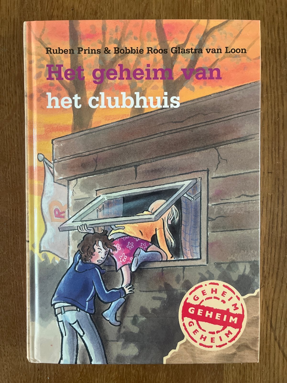 Bobbie Roos Glastra van Loon - Het geheim van het clubhuis, Fictie algemeen, Ophalen of Verzenden, Zo goed als nieuw, Bobbie Roos Glastra van Loon; Ruben Prins