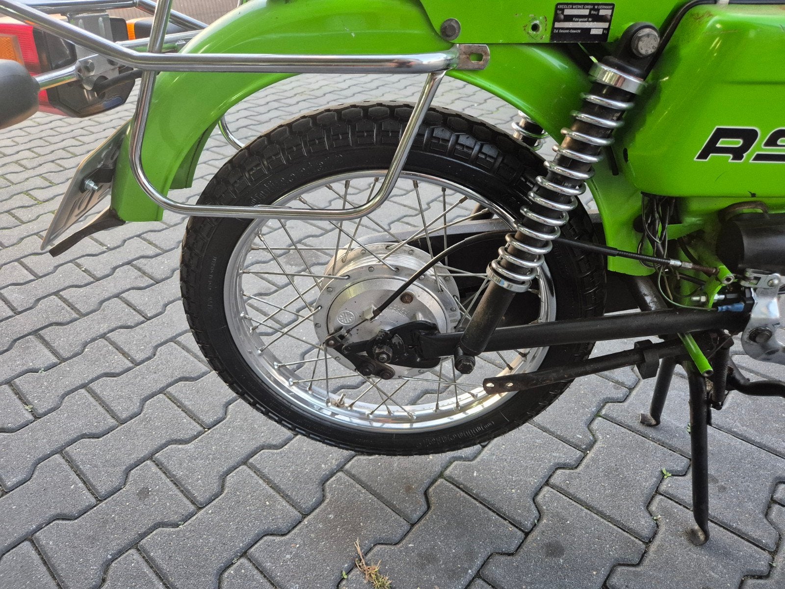 kreidler RS in Onderdelen, Fietsen en Brommers, Rhenen, Frame, Boslandweg 148, Ophalen of Verzenden