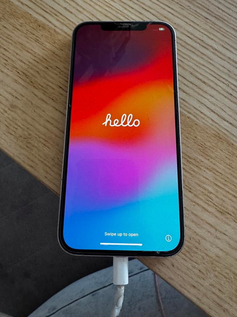 iPhone 12 Pro Max - Gebarsten achterkant - Camera intact, Ophalen, Blauw, IPhone 12 Pro Max, 128 GB