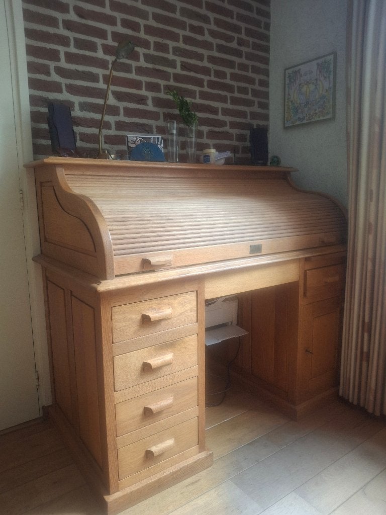 bureau, Ophalen, Demontabel, Gebruikt, Hout