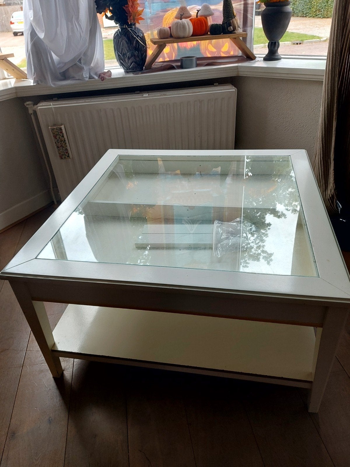 IKEA Liatorp Salontafel 93x93x51 cm - Gebruikt, Ophalen, 50 – 75, Gebruikt, 50 tot 100 cm