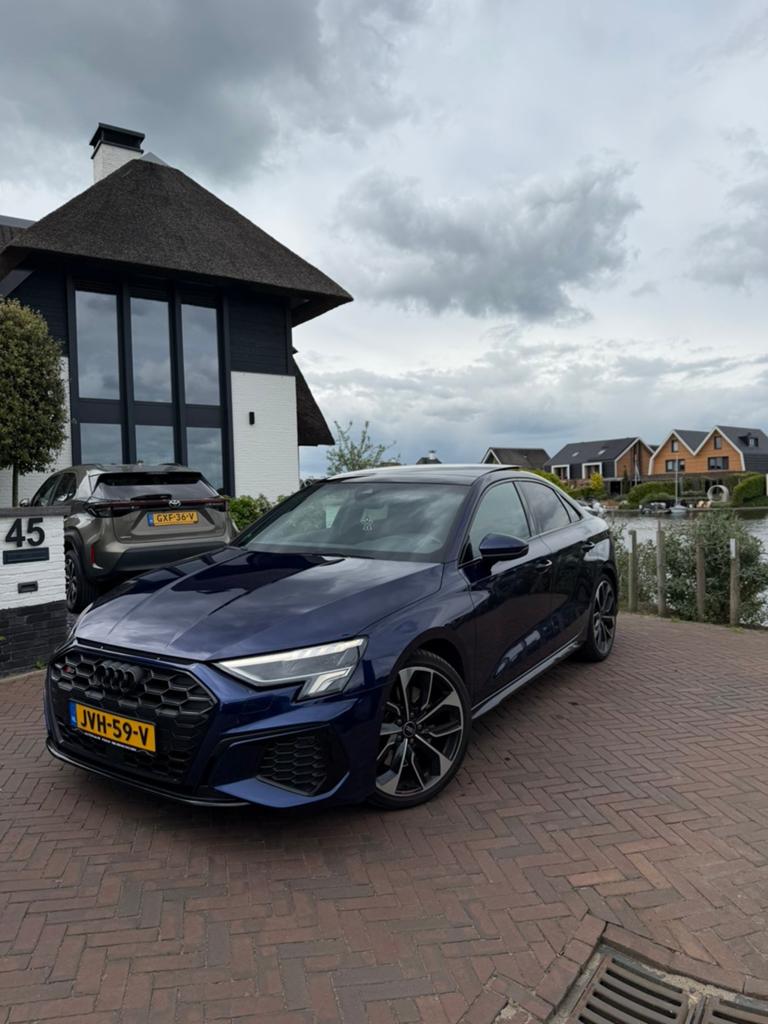 Audi A3 S3 2.0 Tfsi 310pk S Tronic Quattro 2022 Blauw, Automaat, 4 cilinders, 1984 cc, Blauw