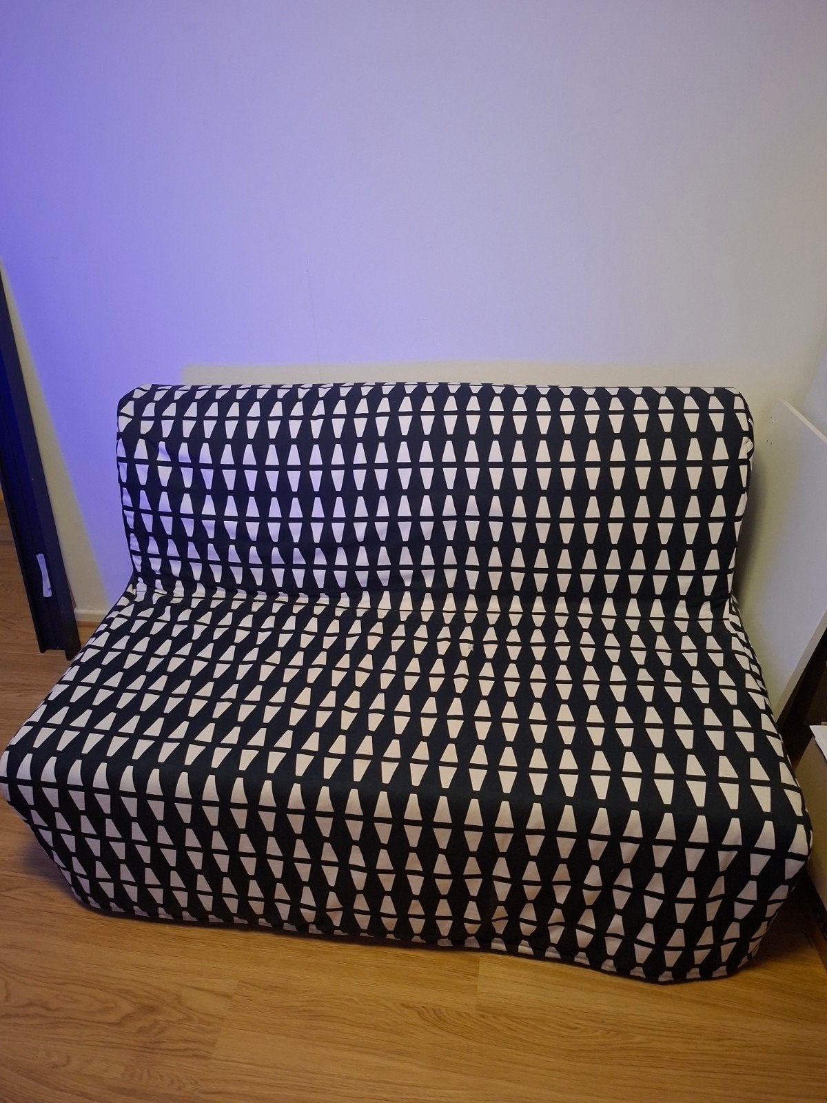 IKEA slaapbank met hoes, Ophalen, Tweepersoons, 140 cm