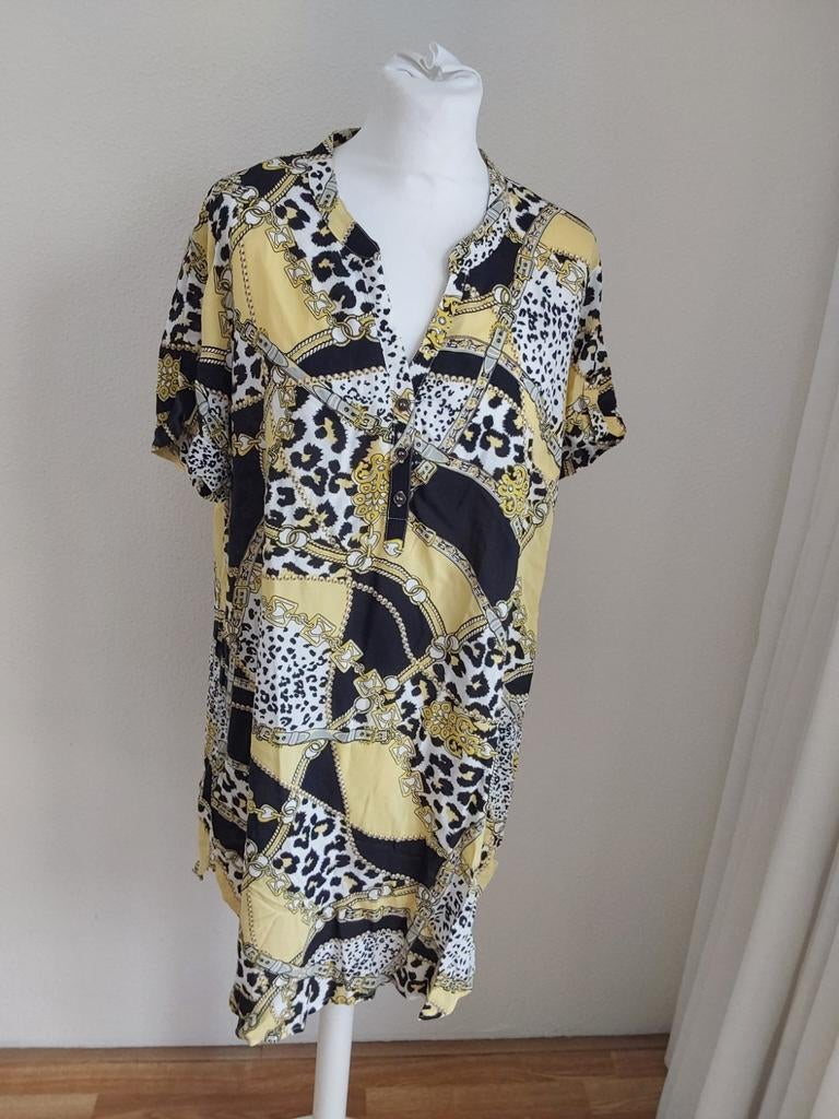 Prachtige tuniek van Dreamstar maat 42, okselm 59cm, 100% vi, Dreamstar, Ophalen of Verzenden, Zo goed als nieuw