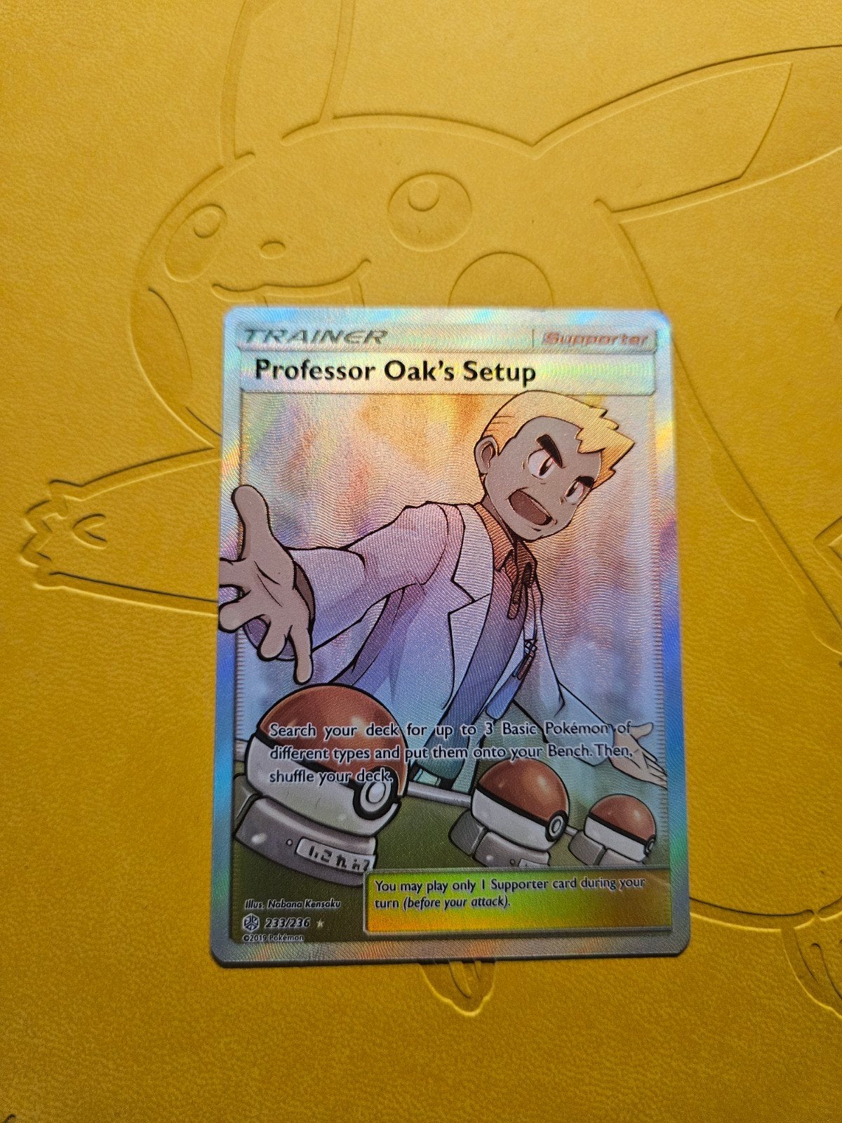 (ALLEEN OPHALEN) professor oak's setup 233/236. Prima staat, Ophalen of Verzenden