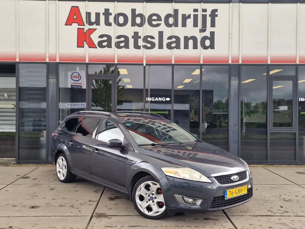 Ford Mondeo Wagon 2.0 TDCi Trend Automaat - Half Leder - Sto, Auto's, Gebruikt, Zwart, 4 cilinders, Leder en Stof