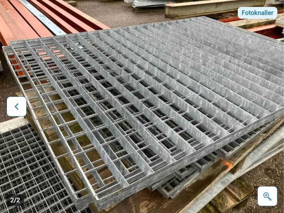 Roosters gegalvaniseerd staal, Ophalen, Zo goed als nieuw, Nb, Nb
