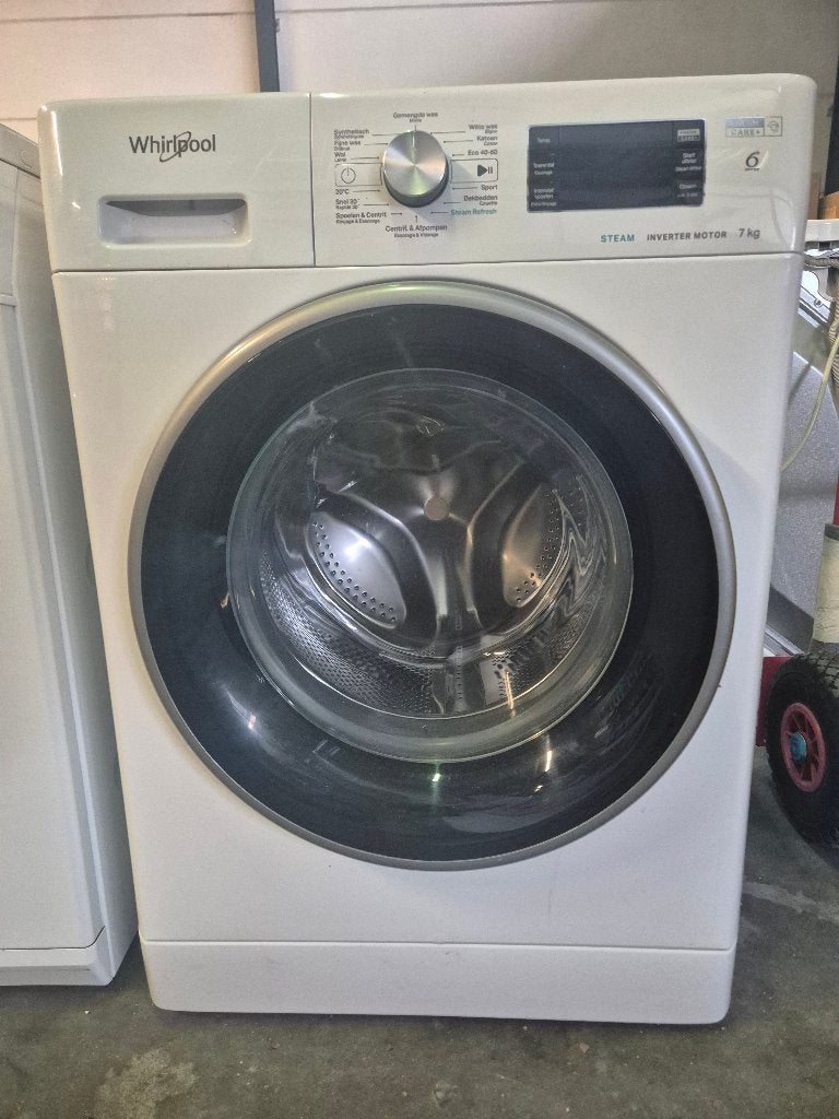 Whirlpool 7kg Wasmachine met garantie., Ophalen, Minder dan 85 cm, Van de Reijtstraat 31-G, 4814 NE Breda, Nederland, Handwasprogramma