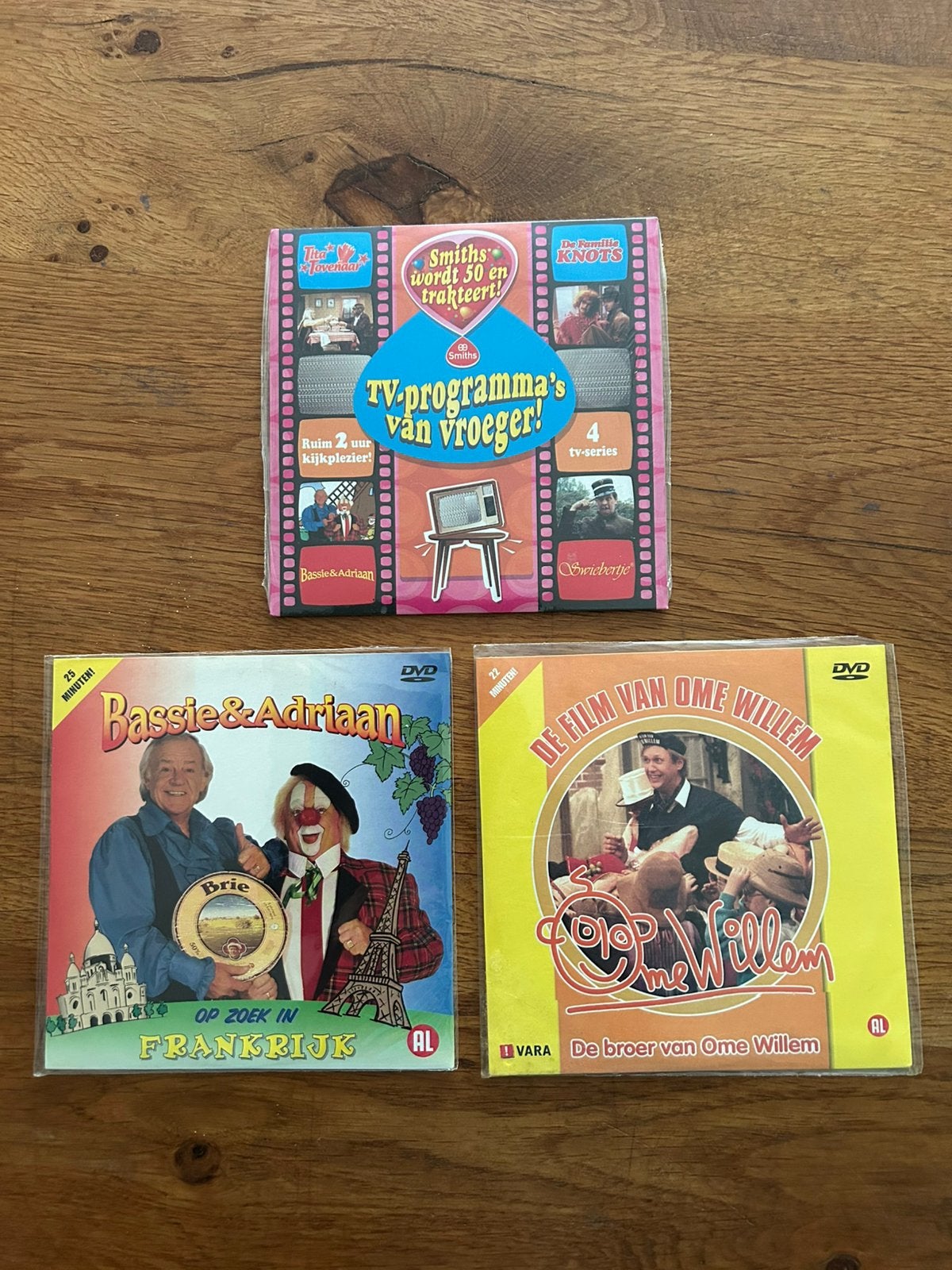 3 gesealde kinder dvd’s +\- 30 jaar oud, Cd's en Dvd's, Ophalen of Verzenden, Zo goed als nieuw