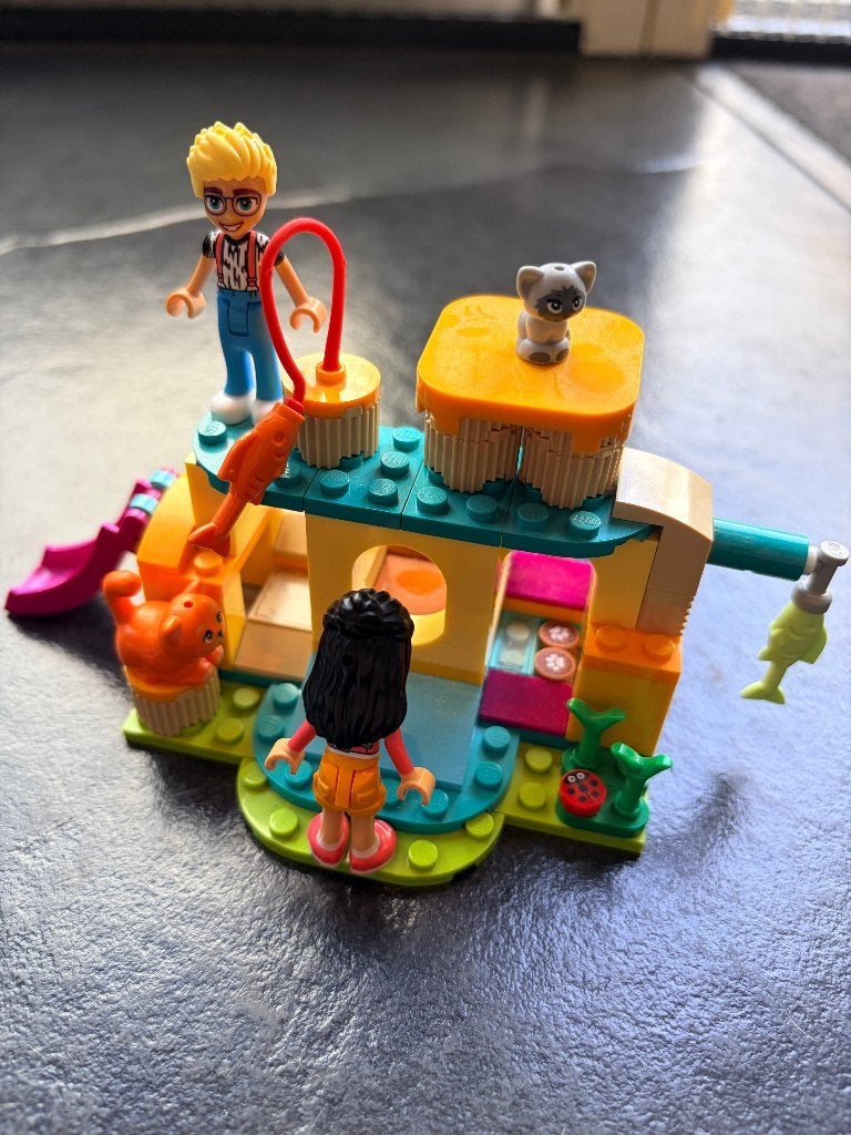 LEGO Friends Kattenspeeltuin - 42612 - Compleet inc boekje, Ophalen, Lego, Inclusief accessoires, Friends