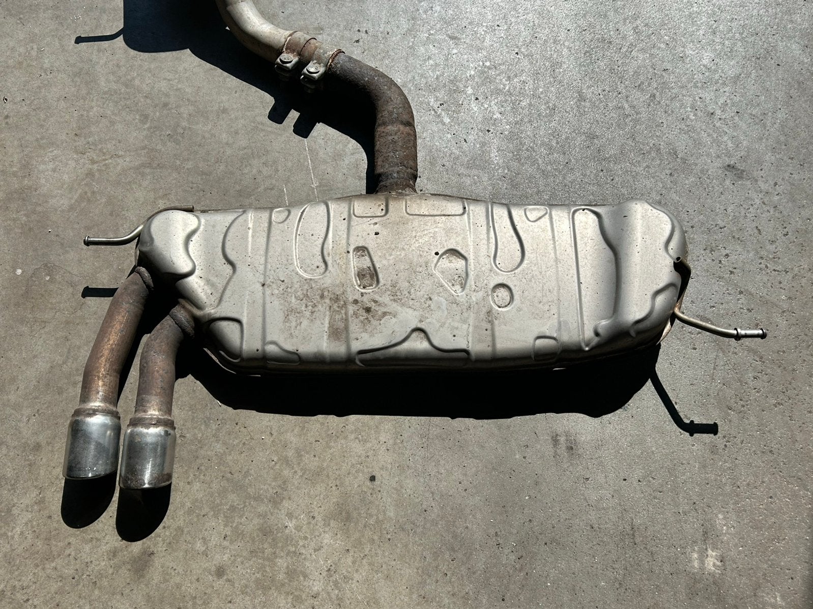 Volkswagen Golf 5 GTI einddemper, Auto-onderdelen, Uitlaatsystemen, Ophalen, Gebruikt, Volkswagen