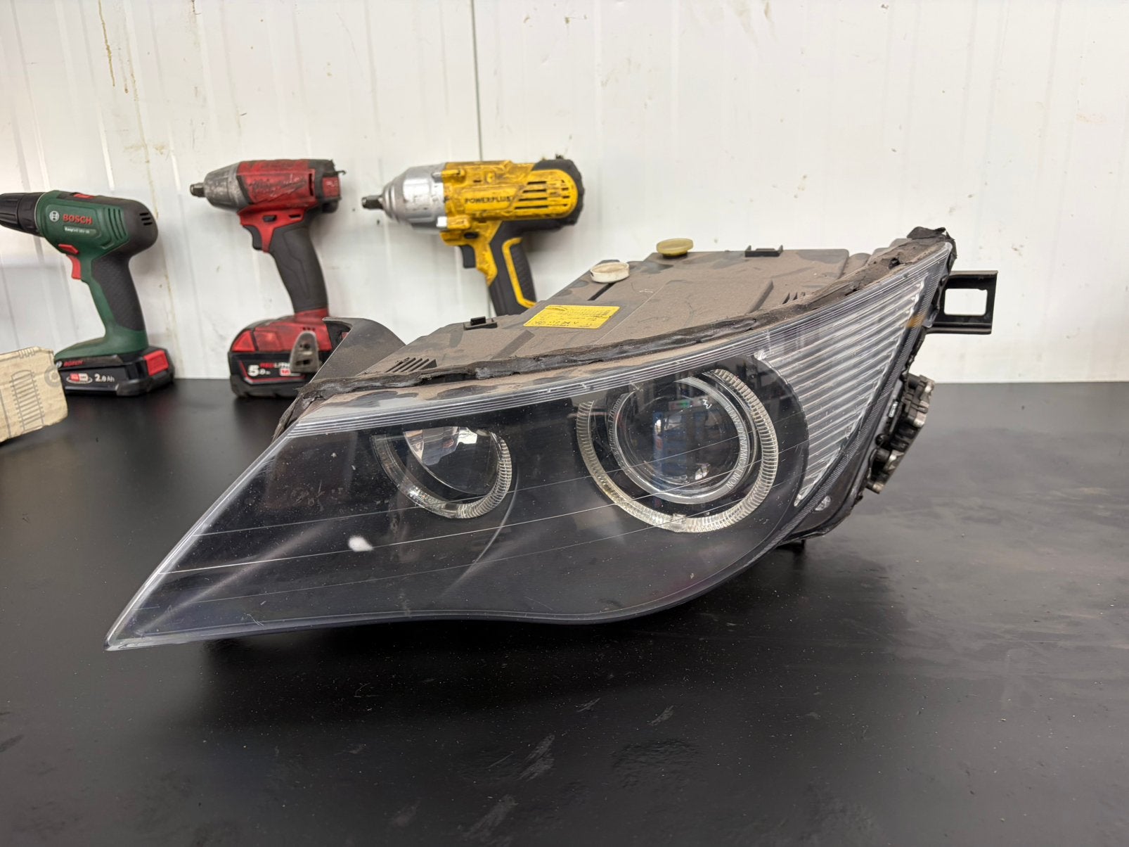 BMW 5 serie e60 2003-2007 koplamp, Ophalen of Verzenden, BMW