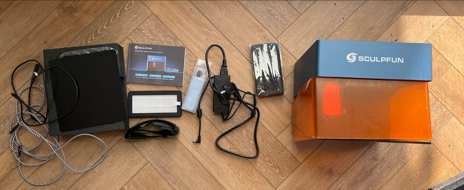 SCULPFUN iCube Pro 5w lasersnijder, Ophalen of Verzenden