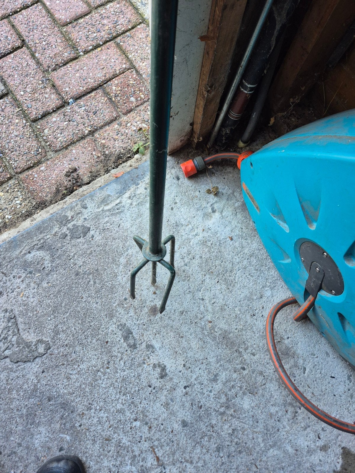 Zo goed als nieuwe cultivator voor de tuin, Ophalen, Gebruikt, Cultivator, Onbekend