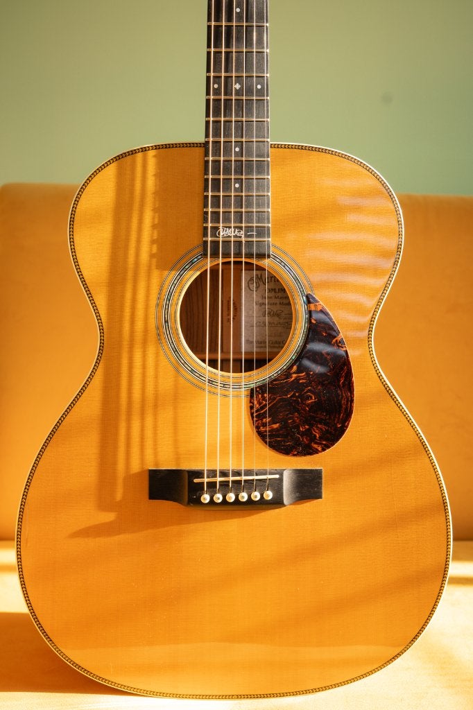 Martin OMJM John Mayer Signature (2012) - Superb Tone, Ophalen of Verzenden, Gebruikt, Western- of Steelstringgitaar, Met koffer