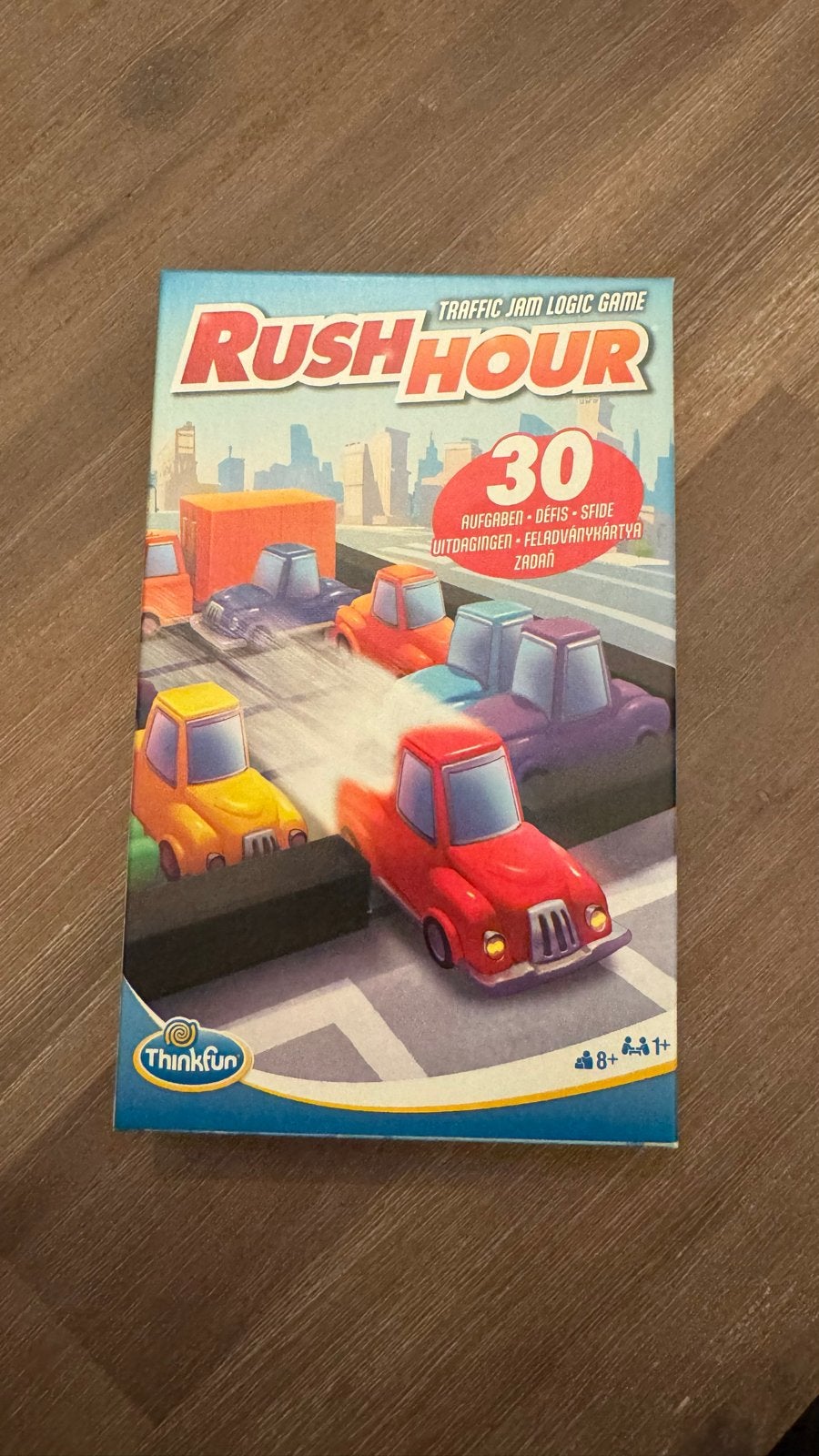 Rush Hour Traffic Jam Logic Game - Compacte editie, Een of twee spelers, Ophalen of Verzenden, Gebruikt, Reisspel