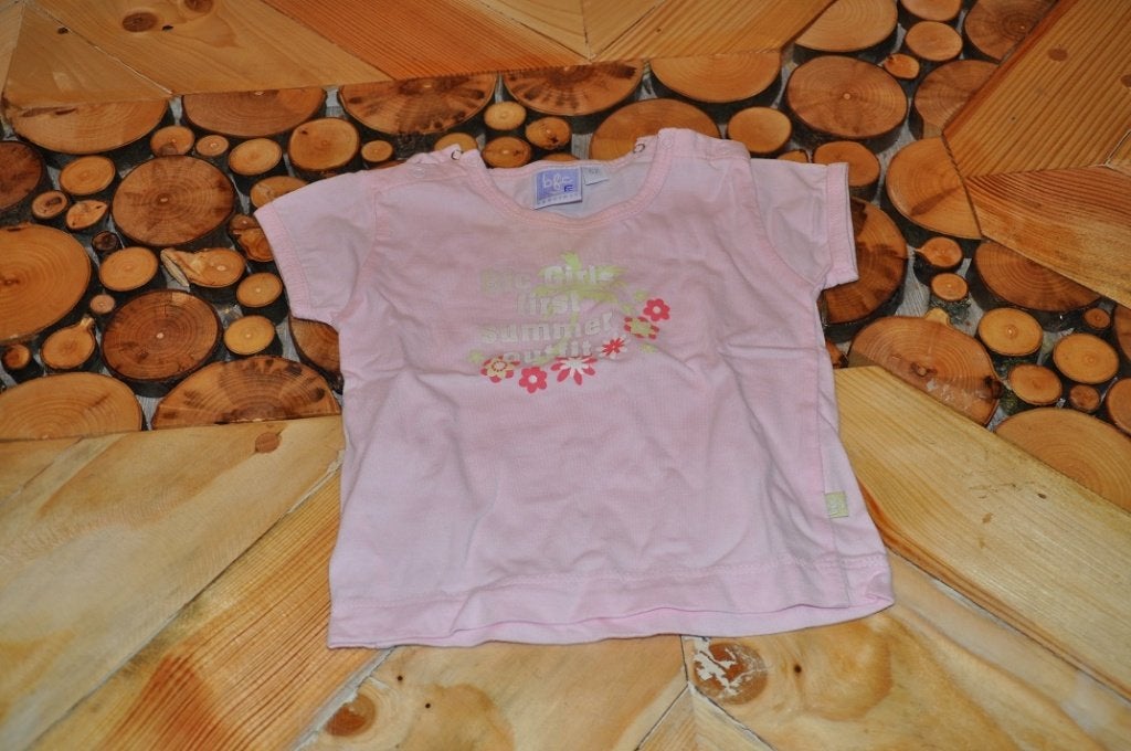 Leuk lichtroze t-shirt Baby Face 62, Gebruikt, Meisje, Ophalen of Verzenden, Baby Face