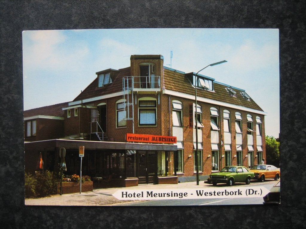 WESTERBORK hotel Meursinge  Grootformaat, Ophalen of Verzenden, 1960 tot 1980, Drenthe