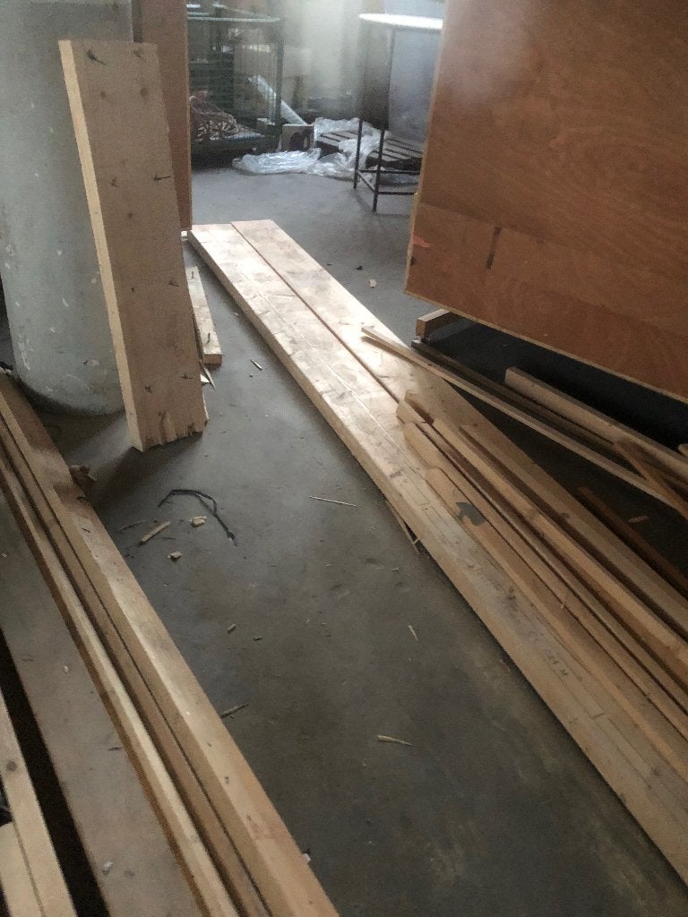 Houten balken diverse, Tuin en Terras, Ophalen, Gebruikt, 250 cm of meer, Balken