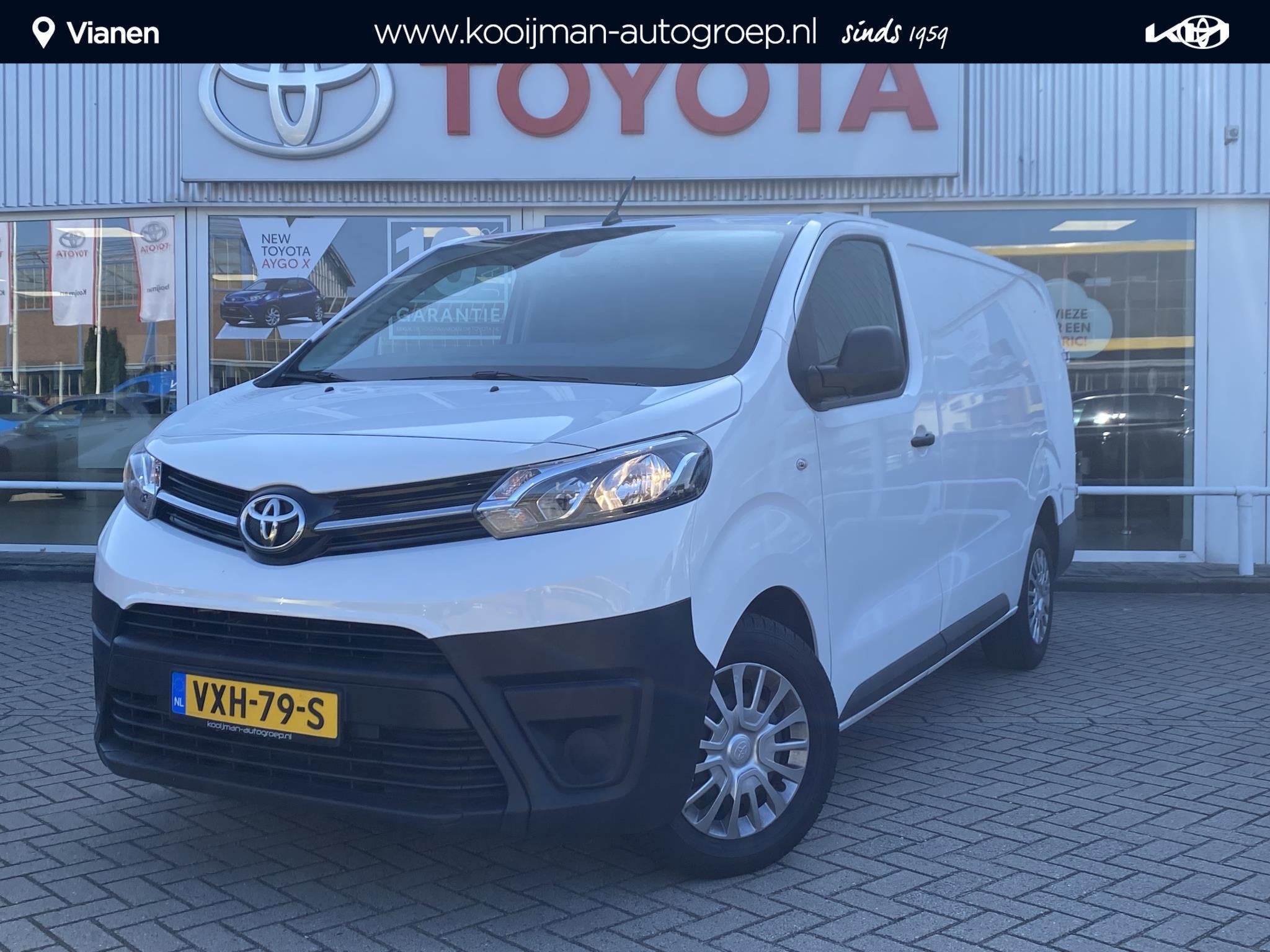 Toyota PROACE Worker 2.0 D-4D Cool Comfort Long, Auto's, Bestelauto's, Stof, Gebruikt, Euro 6, 4 cilinders