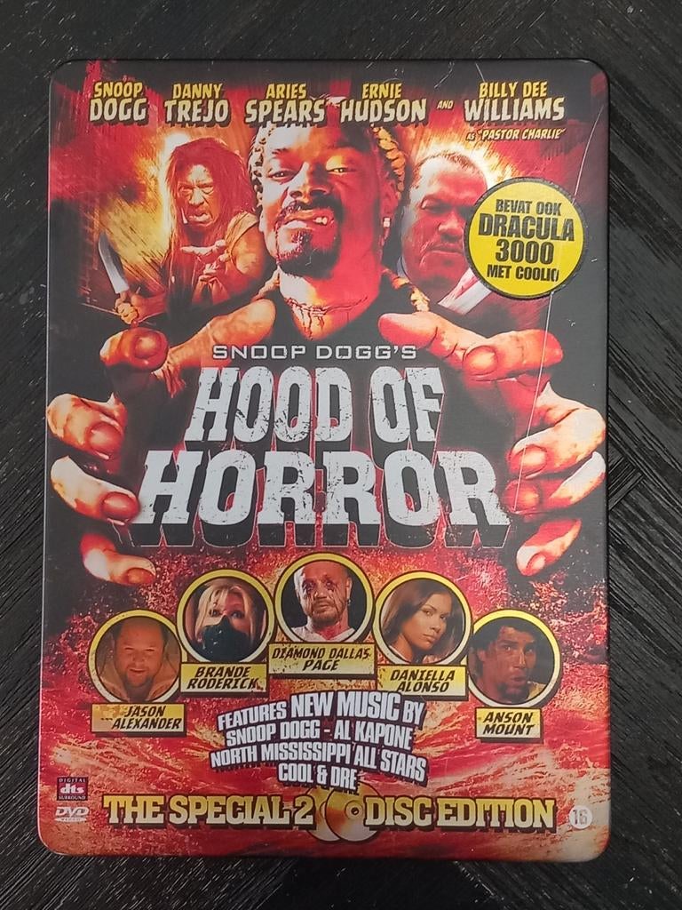 Snoop Dogg's Hood of Horror + Dracula 3000 (2-disc), Vanaf 16 jaar, Slasher, Boxset, Ophalen of Verzenden