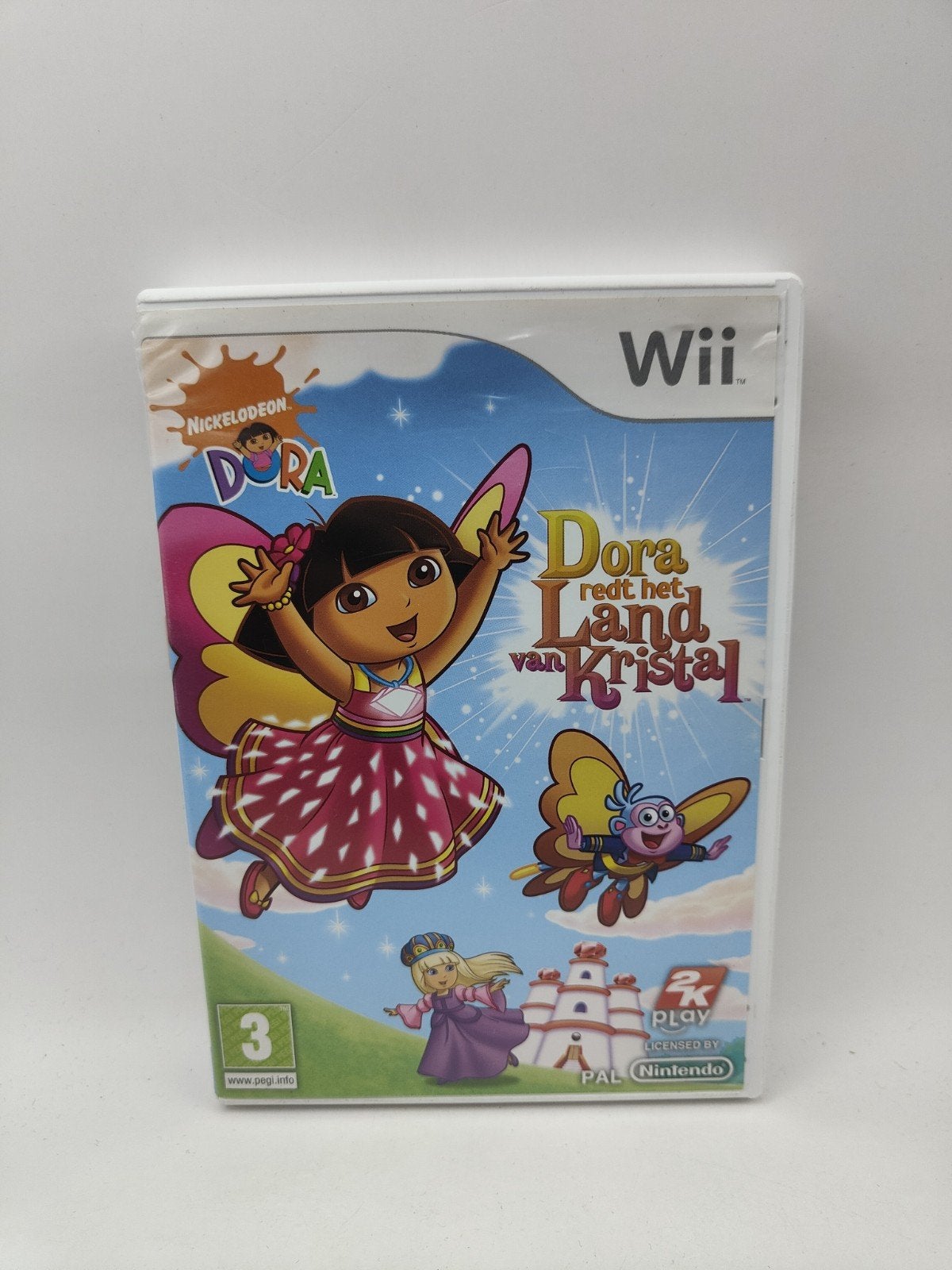 Dora redt het Land van Kristal - Wii, Avontuur en Actie, Gebruikt, 1 speler, Onbekend