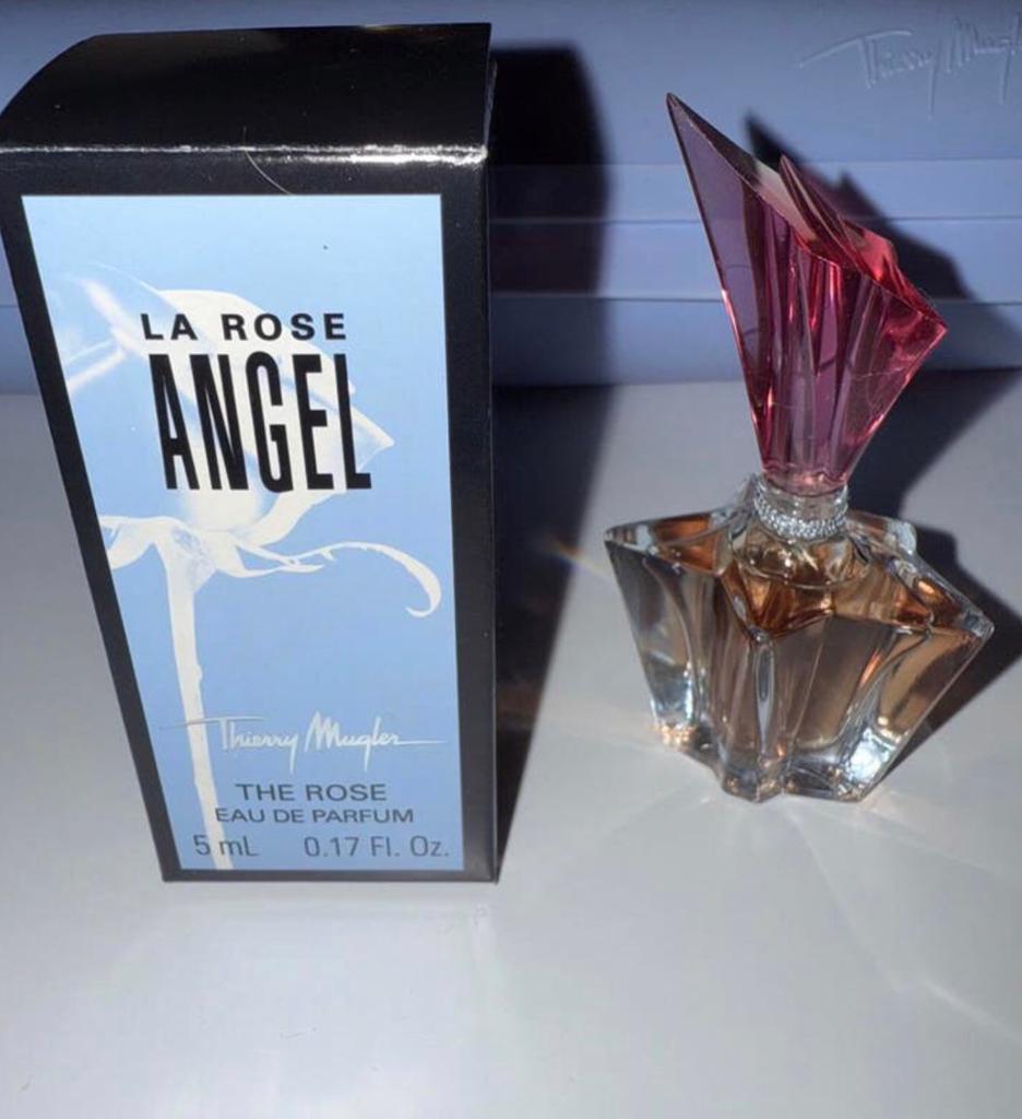 Parfumminiatuur Angel La Rose Mugler 5 ml eau de parfum, Verzenden, Nieuw, Miniatuur, Gevuld